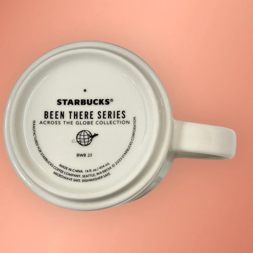 WAIKIKI Starbucks Been There Series Collectible 14oz Souvenir New Orange - Picture 6 of 8